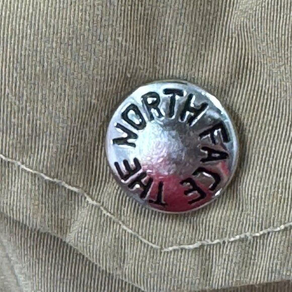 Vintage The North Face Tan Jacket Womens Medium W-M Nylon Blend Made In USA - Picture 7 of 9